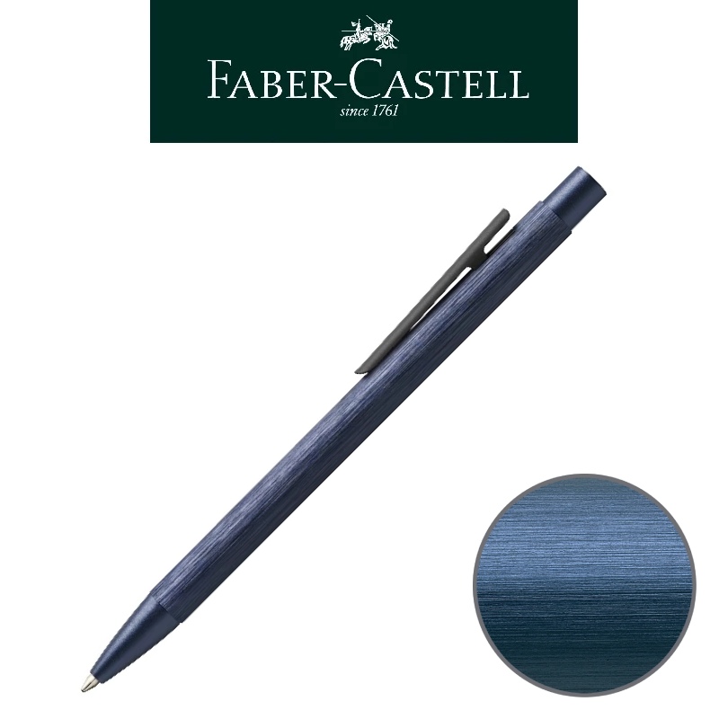 免費客製化刻字【Faber-Castell】NEO Slim 系列 深藍色原子筆 送禮首選 台灣輝柏✿50B004